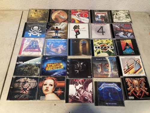 Rock metal cds lot - rock,