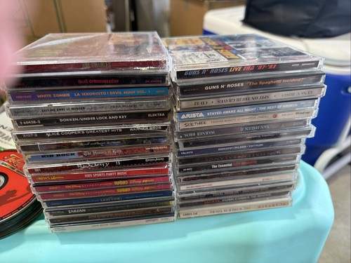 153 lot rock metal - cd,