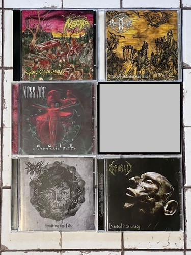 Lotto death metal necro - -,