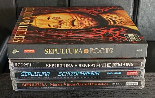 Sepultura lot cd - sepultura, lot,