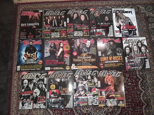 Lotto riviste metal - lotto,