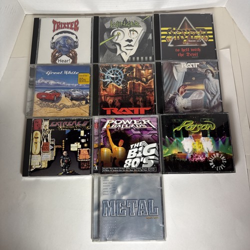 Hair metal lot ratt - 10,
